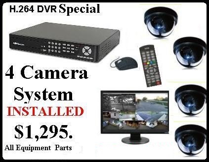 security camera system package